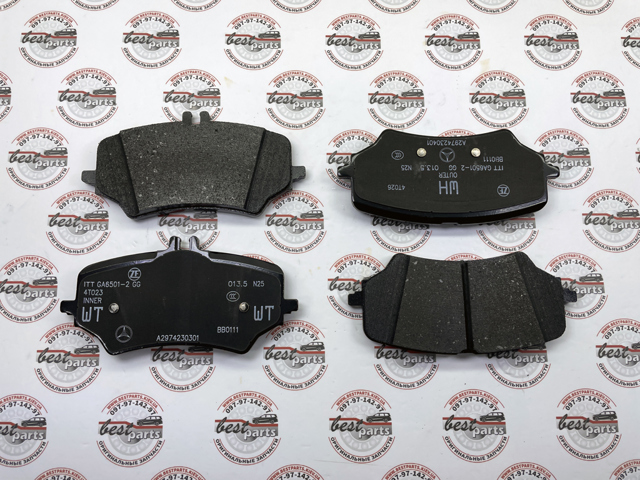 Comprar A0004236801 Mercedes Pastillas de freno traseras