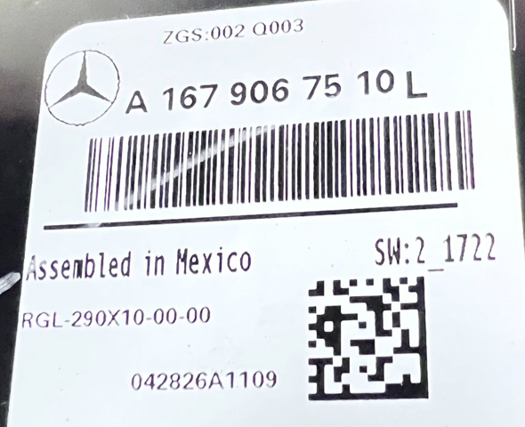  A1679067510 Mercedes