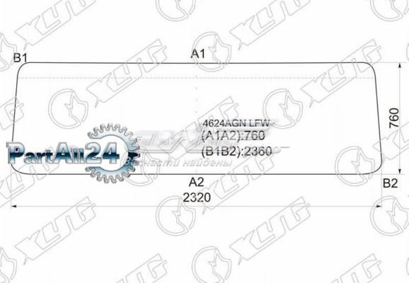 4624AGNBL Safeglass parabrisas