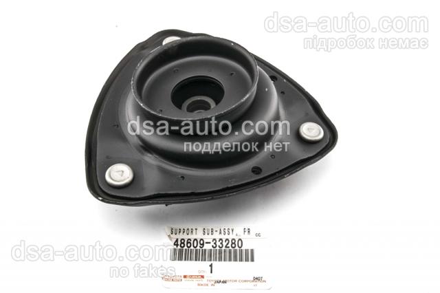 4860933280 Toyota soporte amortiguador delantero derecho