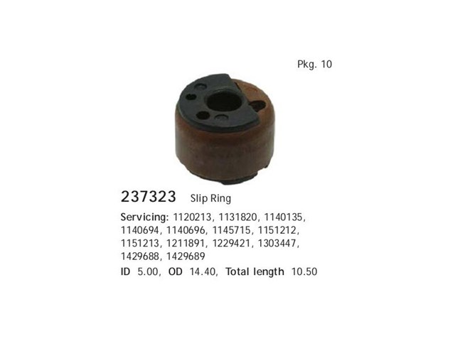 Colector de rotor de generador Cargo 237323 precio, desde 3,60 EUR