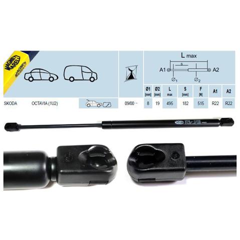 Comprar GS0218 Magneti Marelli Amortiguador de puerta trasera