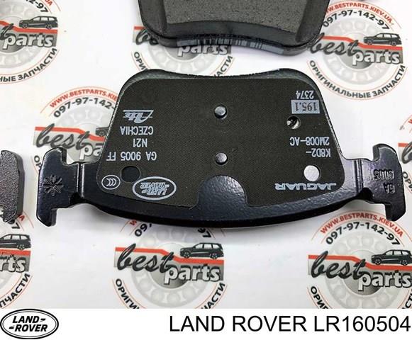 LR160504 Land Rover Pastillas freno traseras
