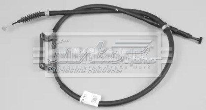 BKB2051 Borg&beck cable de freno de mano trasero derecho