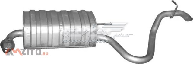 10.80 Polmostrow silenciador posterior