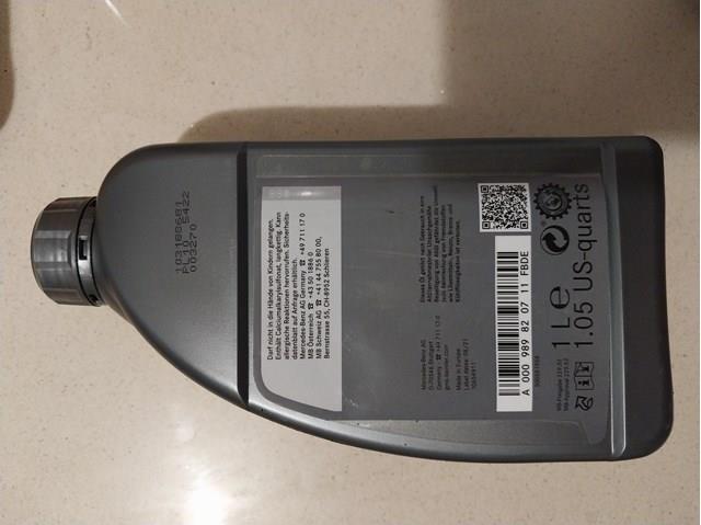 A000989820711 Mercedes Aceite