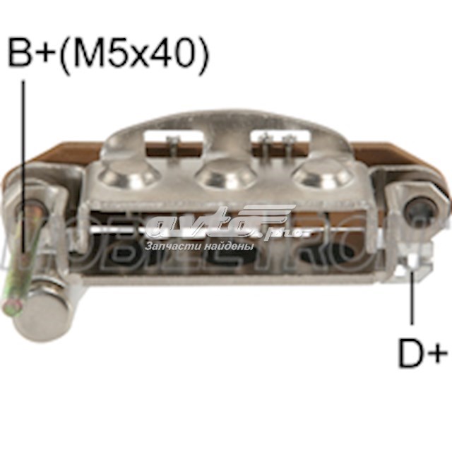 Alternador Diodo Puente Rectificador MOBILETRON RM67