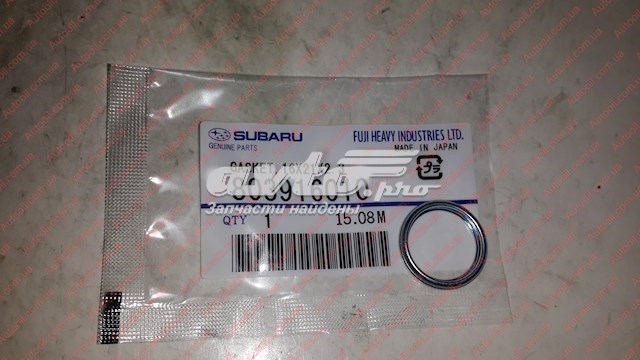 803916010 Subaru junta, tapón roscado, colector de aceite