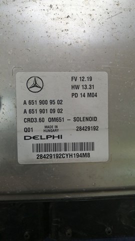 A6519009502 Mercedes