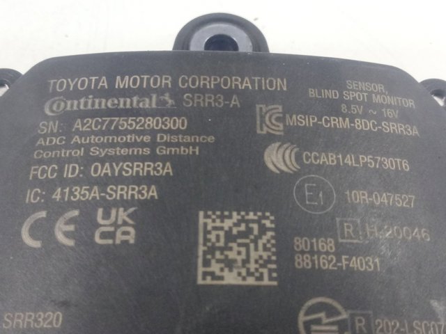 Sensor de ángulo muerto trasero 4135ASRR3A Toyota