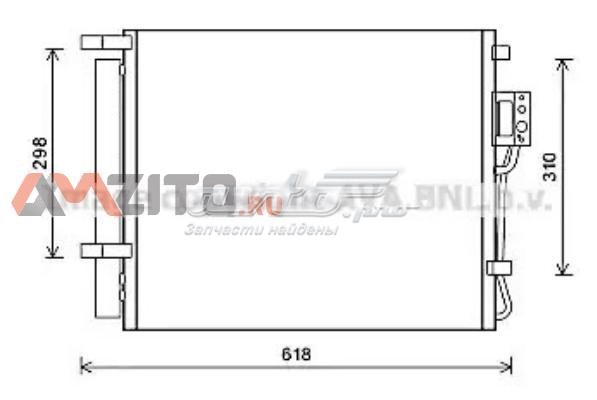 HY5310D AVA condensador aire acondicionado