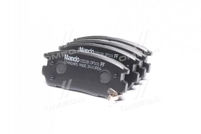 Pastillas de freno traseras MPD29 Mando