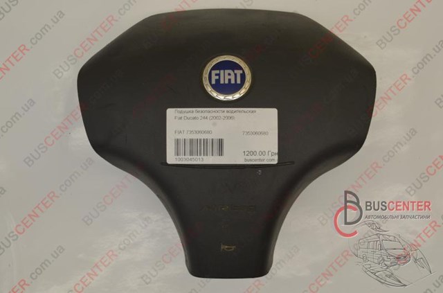 Airbag en el lado del conductor para Fiat Ducato (244)