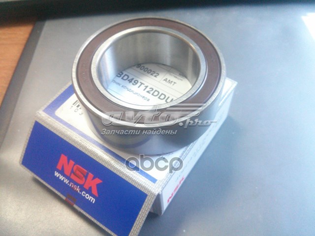 Cojinete del embrague del compresor de aire acondicionado NSK 40BD49T12DDUCG33