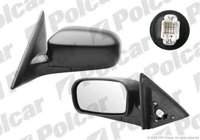 1413M03 Depo/Loro/Abakus Espejo retrovisor izquierdo