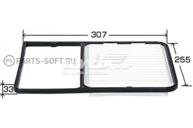 A1016 JS Asakashi Filtro de aire de motor