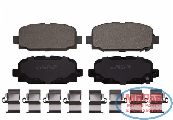 Pastillas de freno traseras ZD2081 Wagner