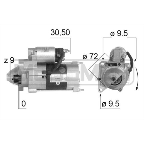 220031A Messmer motor de arranque