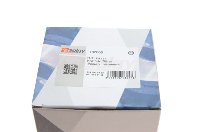 102008 Solgy Filtro de gasolina