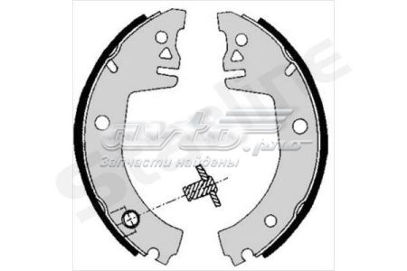 Zapatas de freno de tambor traseras Starline BC05780 precio, desde 23,66 EUR