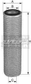 Filtro hidráulico MANN HD151741X