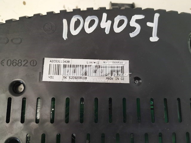 Comprar 5J0920810B VAG Cuadro instrumentos