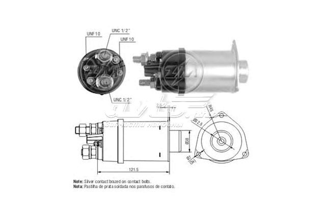 ZM462 ZM interruptor magnético, estárter