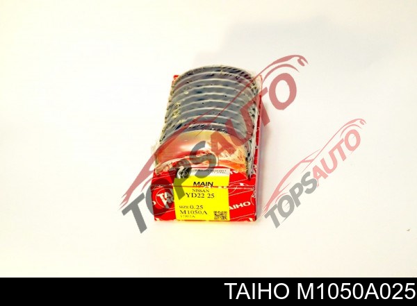 M1050A025 Taiho Juego de cojinetes de cigüeñal, cota de reparación (+0,25 mm)