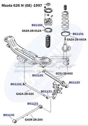 Buje interior del brazo transversal trasero Belgum BG1126 precio, desde 10,01 EUR