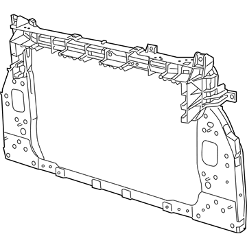 K68507652AA Fiat/Alfa/Lancia soporte de radiador completo