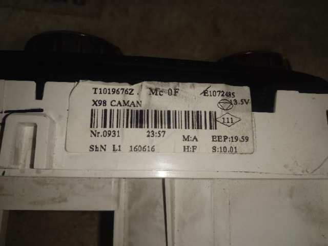Unidad de control de la ventilación para Renault Clio IV BH