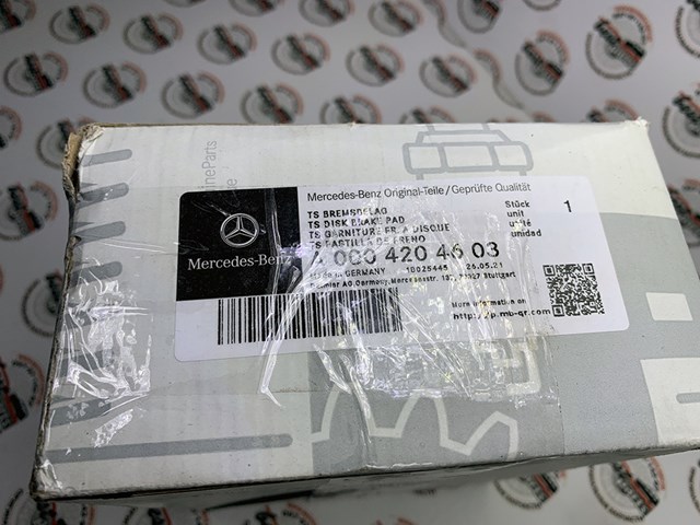 Pastillas de freno A0004204603 Mercedes