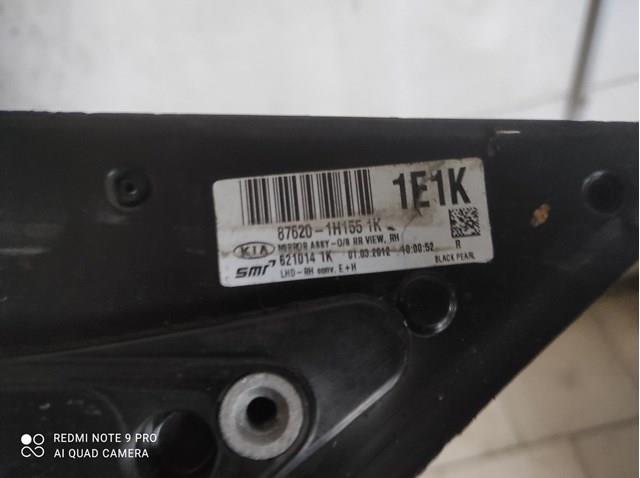 876201H155 Hyundai/Kia espejo retrovisor derecho