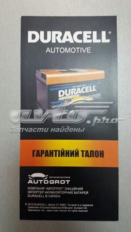 Batería de arranque DURACELL DA70