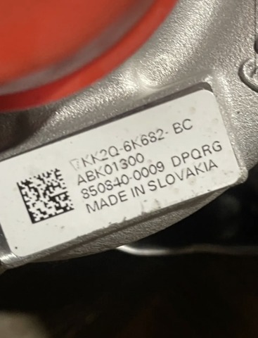 Turbocompresor KK2Q6K682BC Ford