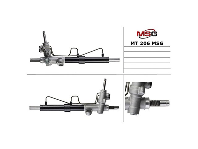 MT206 MSG Cremallera caja de direccion
