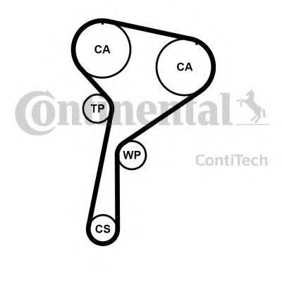 Kit correa de distribución MERCEDES A6079930397