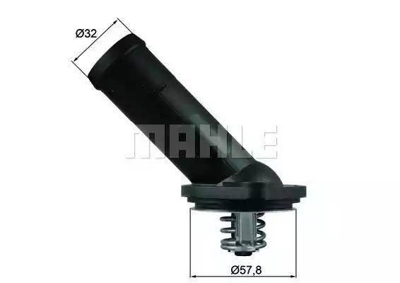 TI22592D Mahle Original Caja del termostato