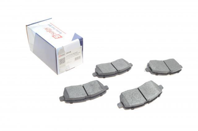 Pastillas de freno delanteras Solgy 209146