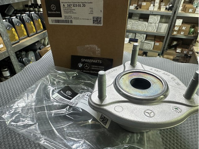 Soporte del amortiguador delantero Mercedes A1673230120 precio, desde 208,05 EUR