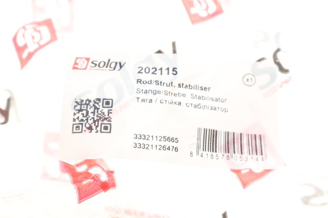 202115 Solgy Brazo transversal de suspensión trasera