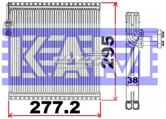 22120037 KAM evaporador, aire acondicionado