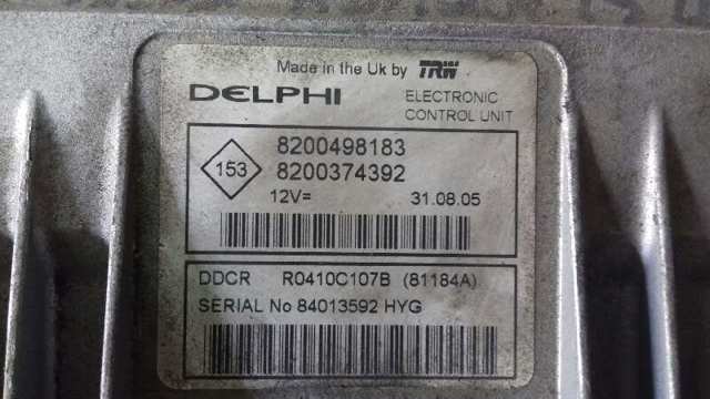 Unidad de control del motor  Nissan/Infiniti 8200498183 precio, desde 74,05 EUR