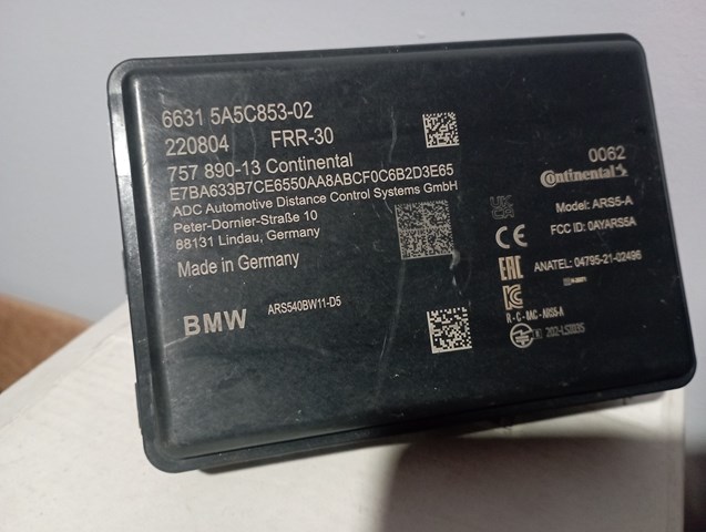 Comprar 66315A60AA3 BMW Sensor de distancia por radar