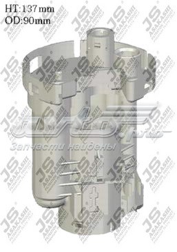 Filtro de gasoil JS Asakashi FS6300