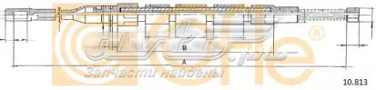 10.813 Cofle cable de freno de mano trasero derecho