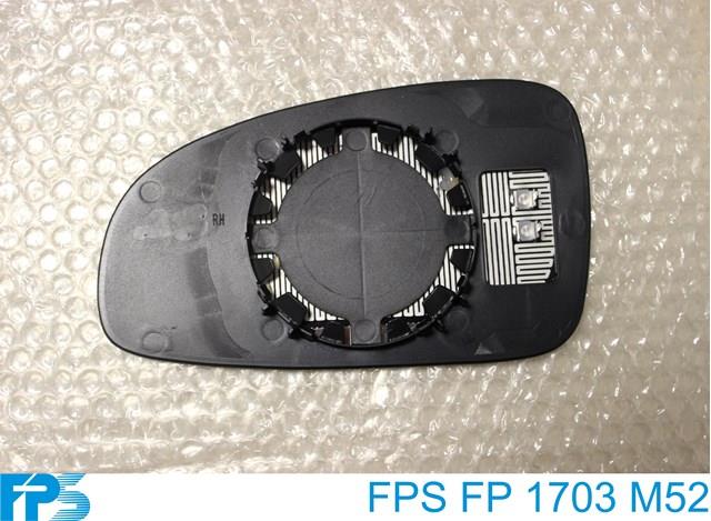 Cristal de espejo retrovisor derecho FPS FP1703M52 precio, desde 14,66 EUR
