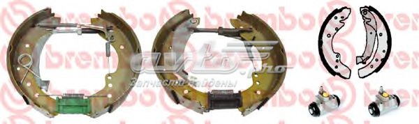 Zapatas de frenos de tambor traseras BREMBO K23035