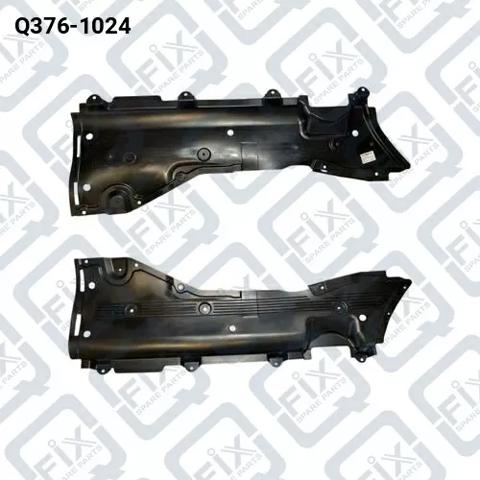 Protección inferior izquierda A1676803100 Mercedes
