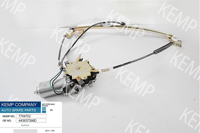 7764752 Kemp mecanismo de elevalunas, puerta delantera derecha